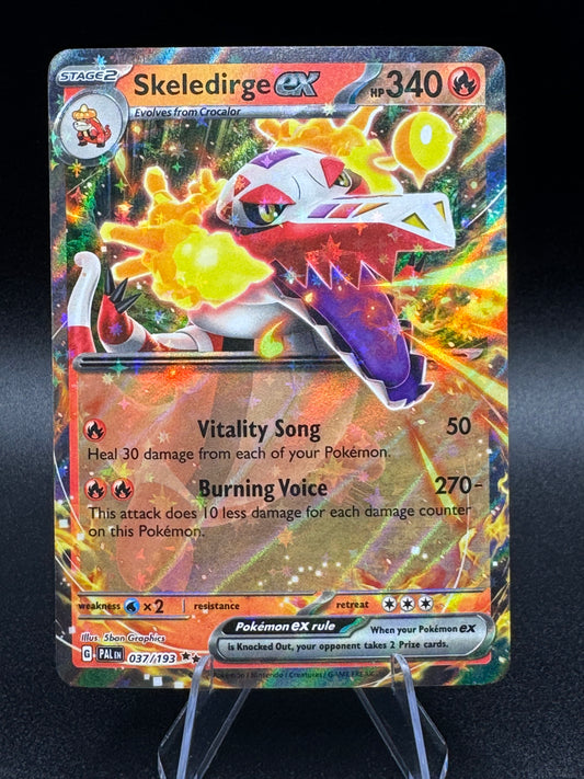 Pokemon TCG Skeledirge EX Paldea Evolved 037/193 Holo Rare Ultra Rare NM/M