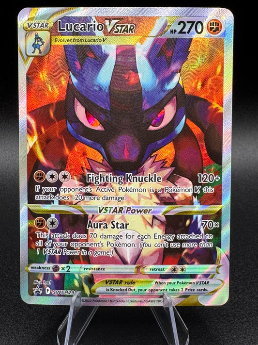 Pokemon Card - Lucario VSTAR SWSH291 Sword & Shield Black Star Promo NM