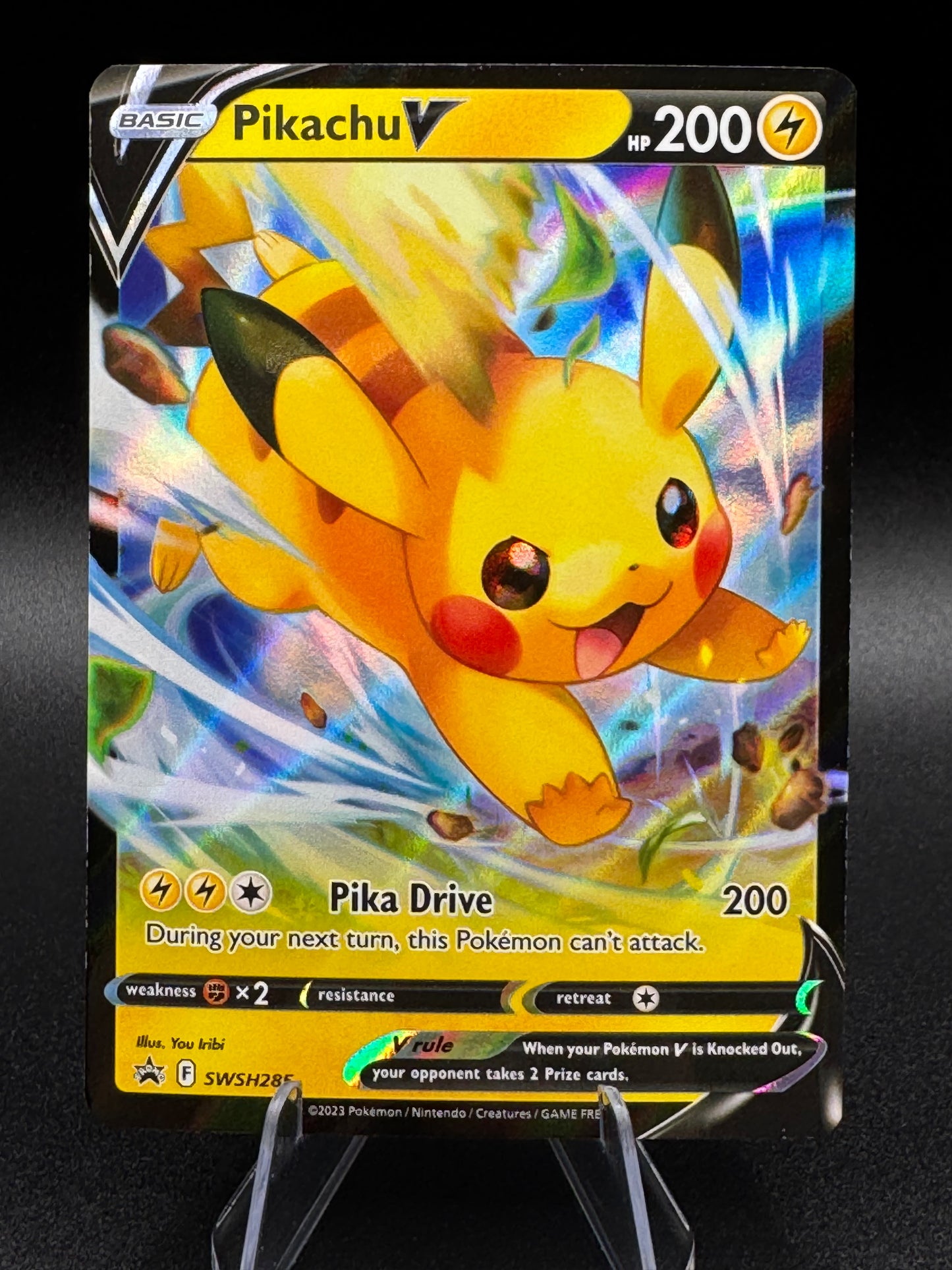 Pikachu V SWSH285 - Pokemon TCG - Sword and Shield Promo - Near Mint