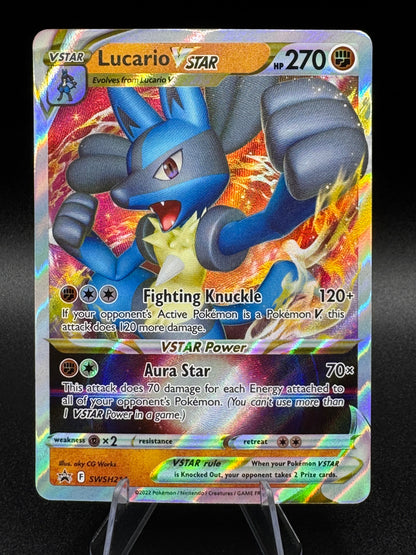 Lucario VSTAR SWSH214 - SWSH: Sword & Shield Black Star Promo Holo Near Mint