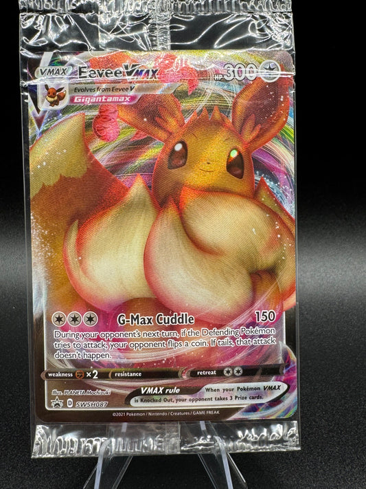 Pokemon Card - Eevee VMAX Sealed Sword & Shield Promo Cards SWSH087 Promo