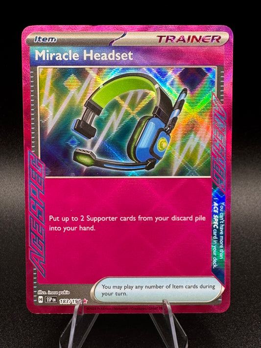 Miracle Headset 183/191 Surging Sparks SSP -Near Mint- Pokemon TCG