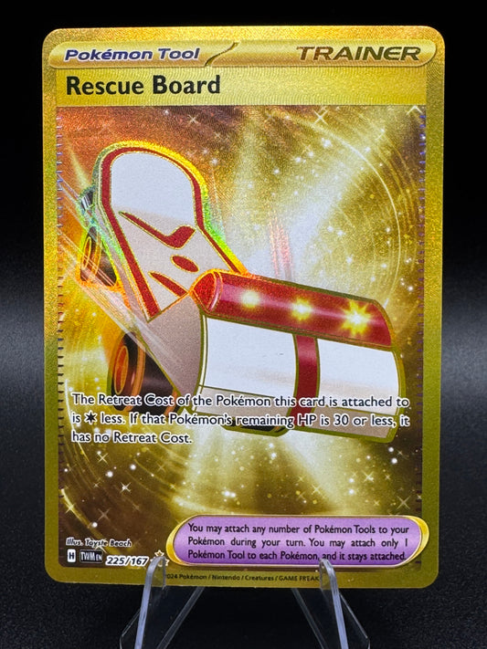 Rescue Board 225/167 Twilight Masquerade Hyper Rare Pokemon TCG English