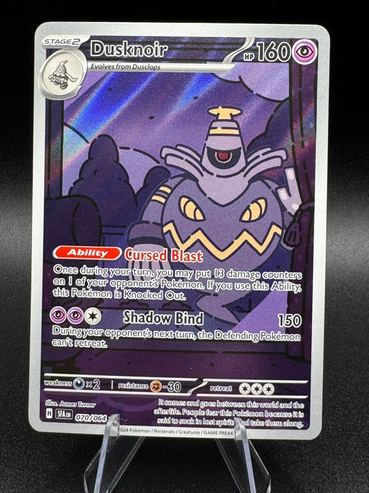 Dusknoir 070/064 Shrouded Fable Holo Pokemon Illustration Rare Pokemon TCG NM/M