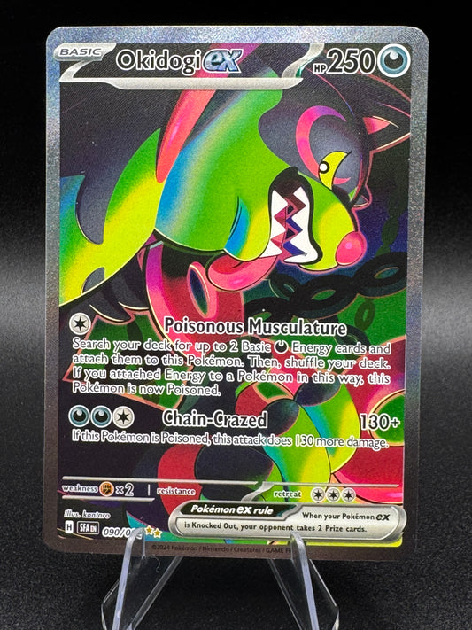 Pokémon TCG: Okidogi ex Shrouded Fable 090/064 Special Illustration Rare NM/M