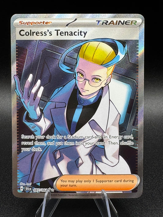 Pokemon TCG Colress's Tenacity 087/064 S&V Shrouded Fable Ultra Rare NM - Single