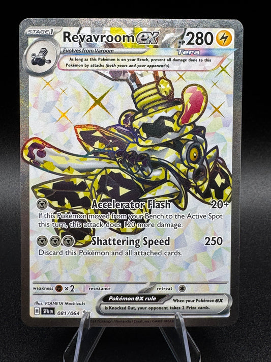 Revavroom EX 081/064 Shrouded Fable Ultra Rare Holo Pokemon TCG Card NM/M