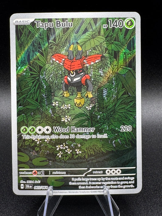 Tapu Bulu 065/064 Illustration Rare - Shrouded Fable - Pokemon TCG - Single
