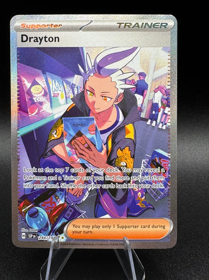 Drayton 244/191 Special Illustration Rare Surging Sparks (SSP) Pokemon TCG NM - Single