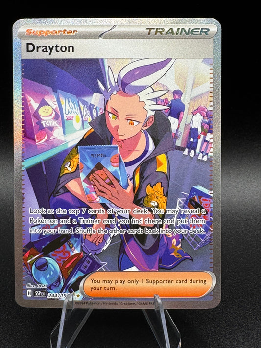 Drayton 244/191 Special Illustration Rare Surging Sparks (SSP) Pokemon TCG NM