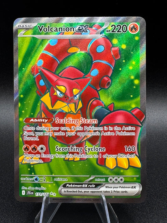 Volcanion Ex - 171/159 Journey Together - Full Art Ultra Rare - Pokemon TCG - NM