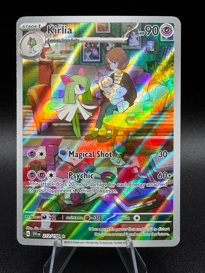 Kirlia 212/198 Illustration Rare Pokémon Scarlet & Violet  Base TCG Near Mint!