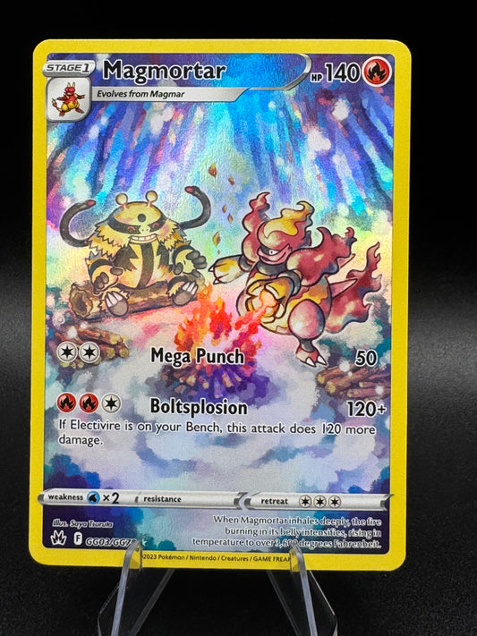 Magmortar GG03/GG70 Crown Zenith FA Holo Pokemon Card NM/M