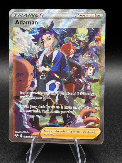 Adaman - GG57/GG70 - Pokemon Crown Zenith Galarian Gallery Full Art Card NM - Single