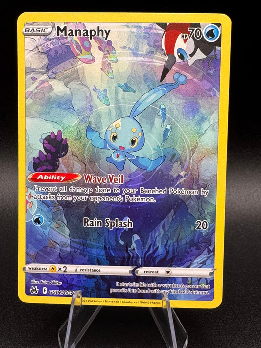 Manaphy GG06/GG70 Crown Zenith: Galarian Gallery Holo NM/M