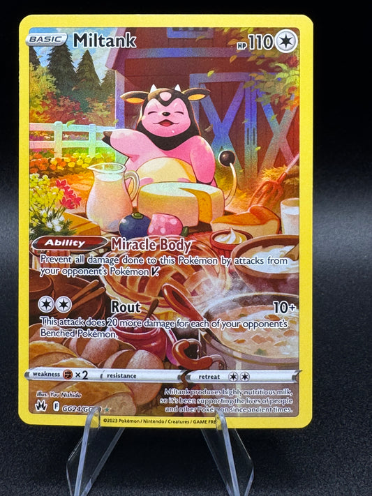 Pokémon TCG Miltank GG24/GG70 Crown Zenith Galarian Gallery Full Art Ultra NM/M