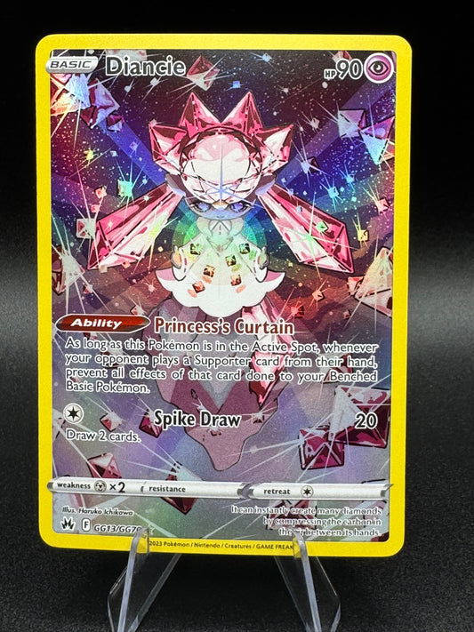 Diancie GG13/GG70 Crown Zenith Galarian Gallery Ultra Rare Pokemon Card NM/M