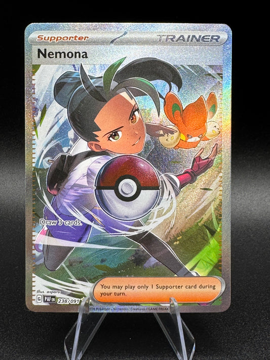 Nemona 238/091 Sv: Paldean Fates Pokemon TCG Holo | NM - Single