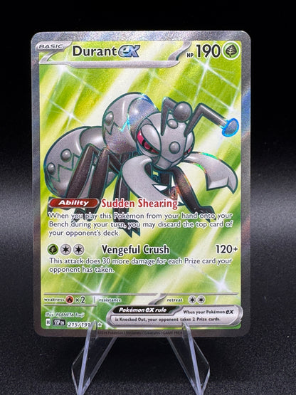Durant ex 215/191 Ultra Rare Pokemon Surging Sparks NM - Single