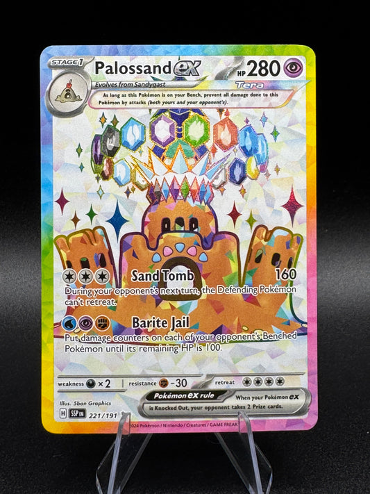 Palossand ex 221/191 - S&V: Surging Sparks Ultra Rare - Pokémon TCG (NM) - Single