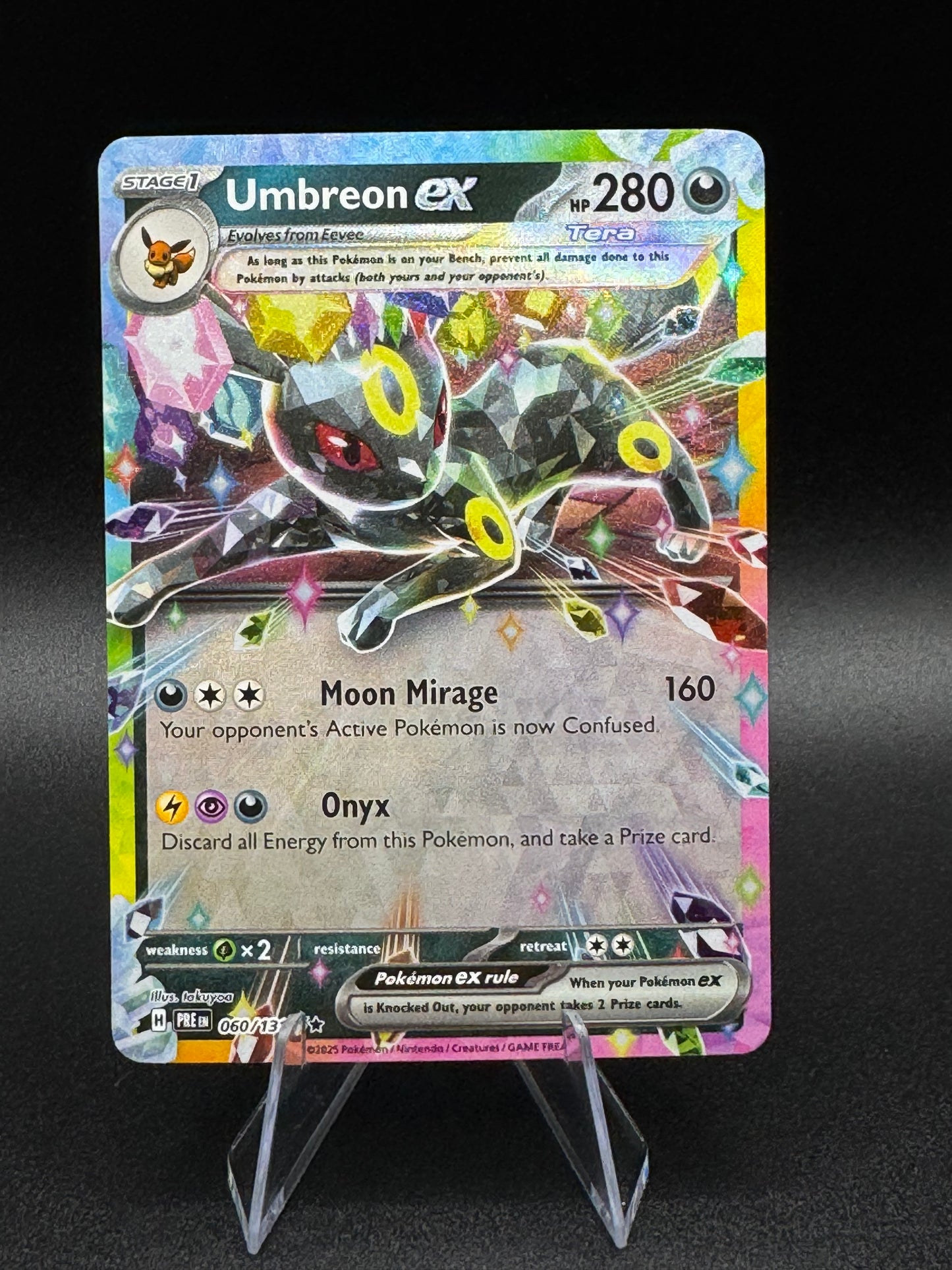 Umbreon ex 060/131 Prismatic Evolutions Double Rare NM/M - Single