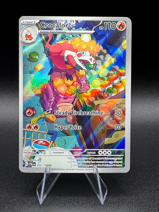 Crocalor 202/193 Paldea Evolved Illustration Rare NM/M - Single
