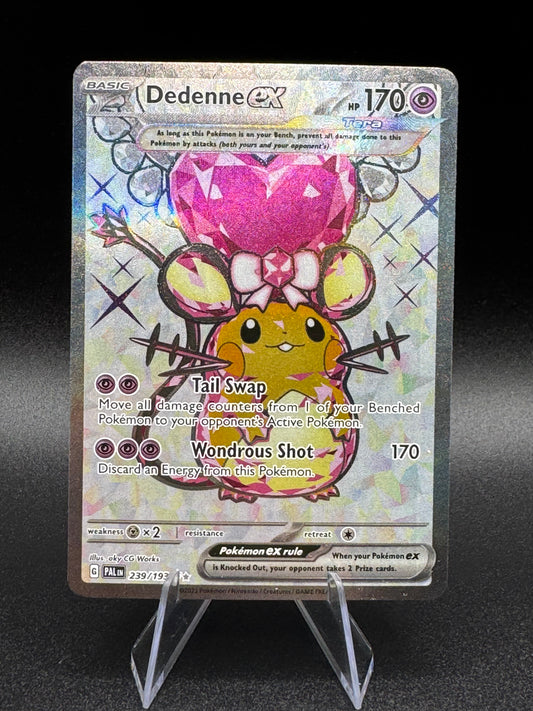 Dedenne ex 239/193 Paldea Evolved Ultra Rare NM - Single
