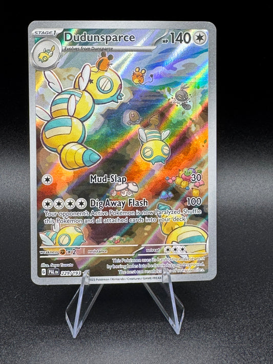 Pokemon TCG: Dudunsparce  229/193 - SV: Paldea Evolved - Illustration Rare NM - Single