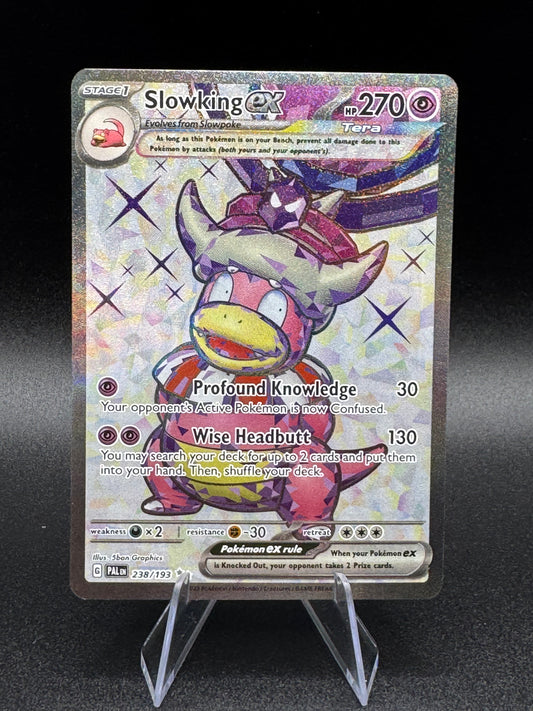 Pokemon Slowking ex 238/193 Paldea Evolved Ultra Rare Full Art Holo NM - Single