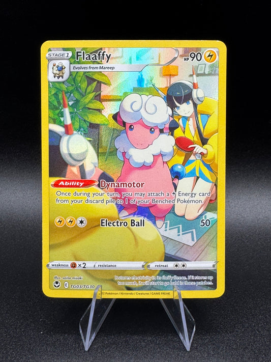 Pokemon Card TCG - Flaaffy TG03 Ultra Rare Silver Tempest Trainer Gallery NM - Single