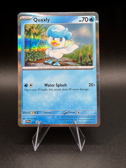 Quaxly SVP003 Black Star Promo 003 Scarlet & Violet Pokemon NM - Single