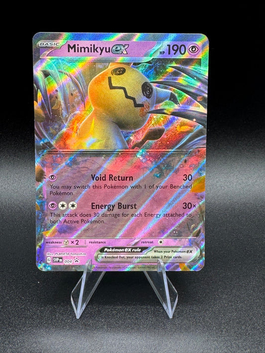 Mimikyu ex SVP004 | Pokémon TCG Scarlet & Violet Black Star Promo | Near Mint - Single
