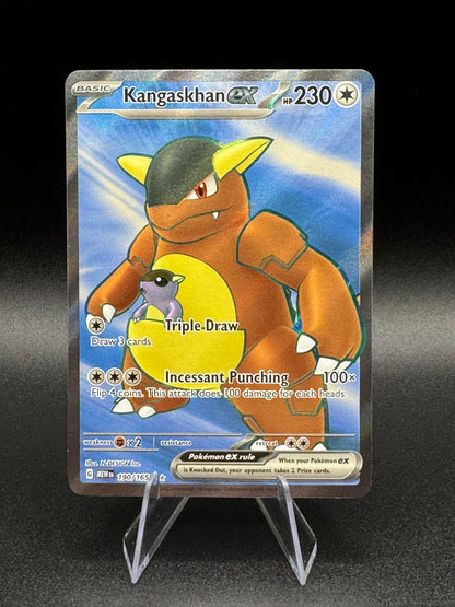 Pokemon 151 Kangaskhan EX 190/165 S&V Pokémon 151 Ultra Rare Holo Full Art NM - Single