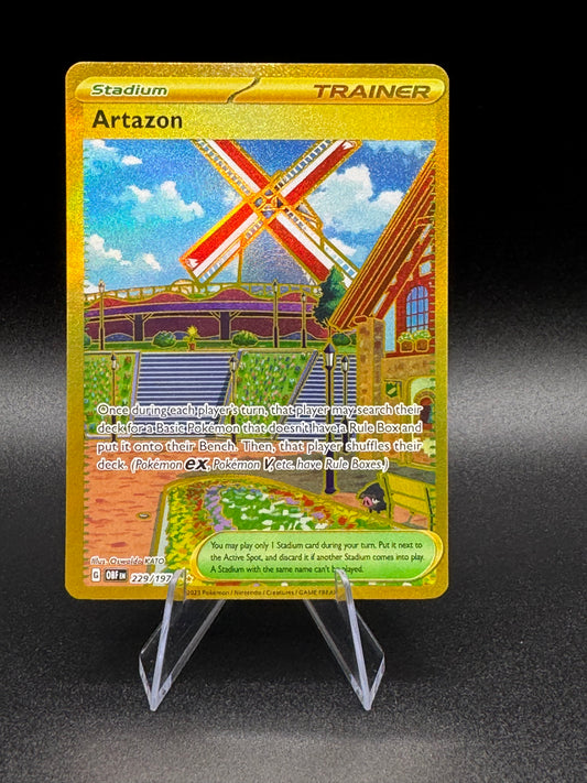 Pokemon TCG - Artazon 229/197 - Obsidian Flames - Holo Hyper Rare NM - Single
