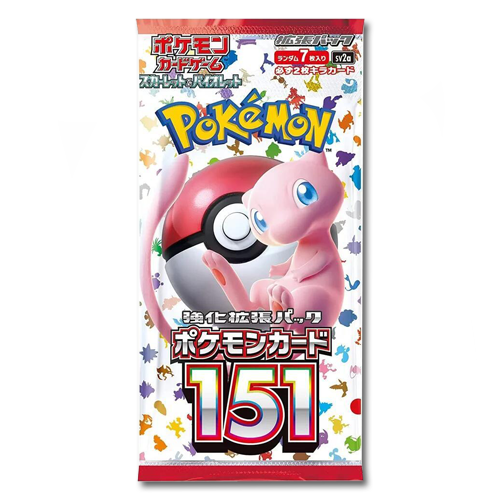 Japanese 151 Booster Packs - JoWiGlitter Live Breaks