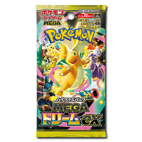 Mega Dream Booster Pack (Japanese) - JoWiGlitter Live Breaks