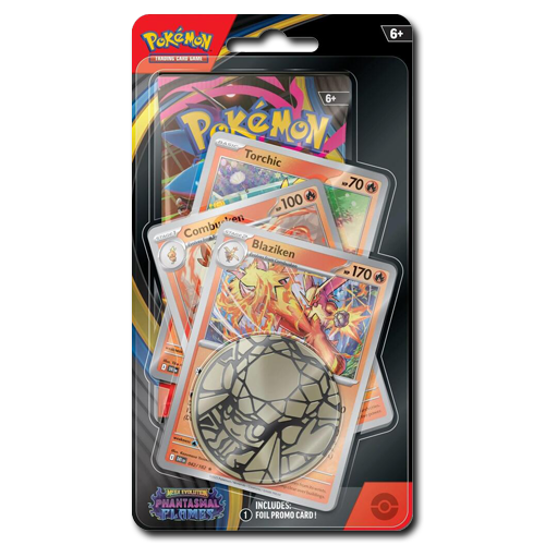 Phantasmal Flames Premium Checklane Blister [Blaziken] - JoWiGlitter Live Breaks