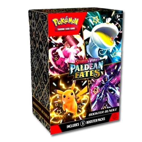 Paldean Fates Booster Bundle - JoWiGlitter Live Breaks