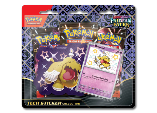 Paldean Fates Tech Sticker Collection SV: Paldean Fates (PAF) - JoWiGlitter Live Breaks