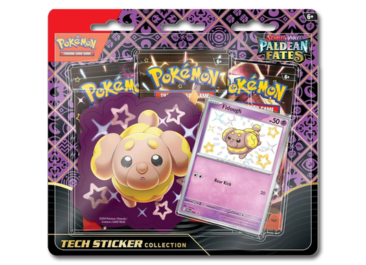 Paldean Fates Tech Sticker Collection [Fidough] - JoWiGlitter Live Breaks