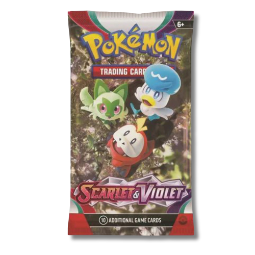 Scarlet & Violet Booster Packs - JoWiGlitter Live Breaks