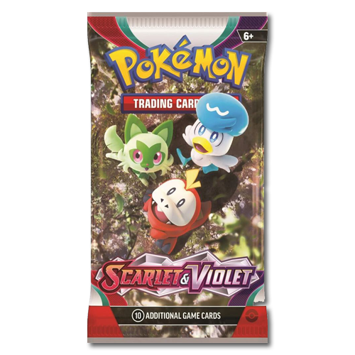 Scarlet & Violet Base Booster Pack - JoWiGlitter Live Breaks