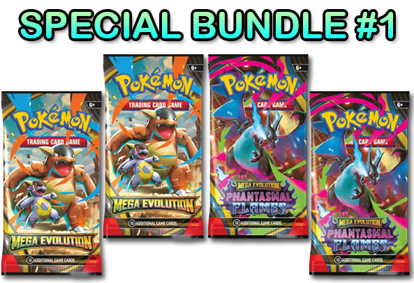#1 Special Bundle (4 Booster Packs) - JoWiGlitter Live Breaks