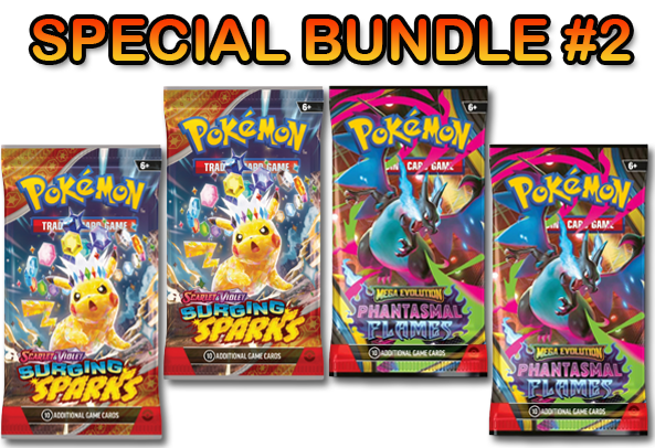 #2 Special Bundle (4 Booster Packs) - JoWiGlitter Live Breaks