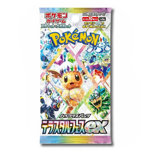 Terastal Festival Booster Packs (Japanese) - JoWiGlitter Live Breaks