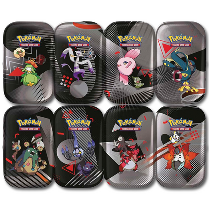 Unova Mini Tins - SV: Black Bolt/White Flare - JoWiGlitter Live Breaks