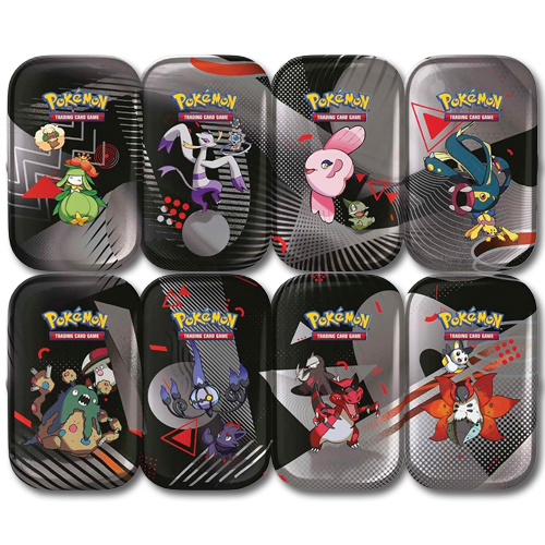 Unova Mini Tins - SV: Black Bolt/White Flare - JoWiGlitter Live Breaks