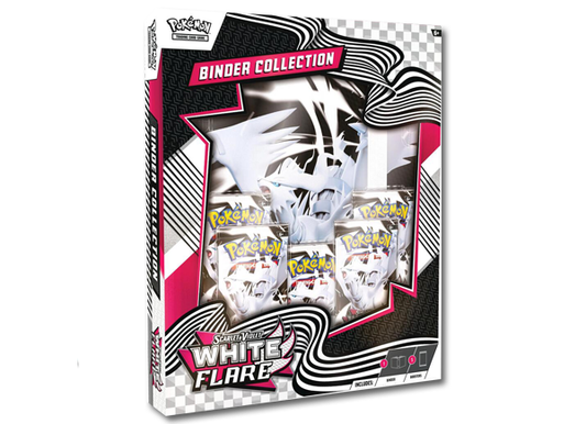 White Flare Binder Collection - SV: Black Bolt/White Flare - JoWiGlitter Live Breaks