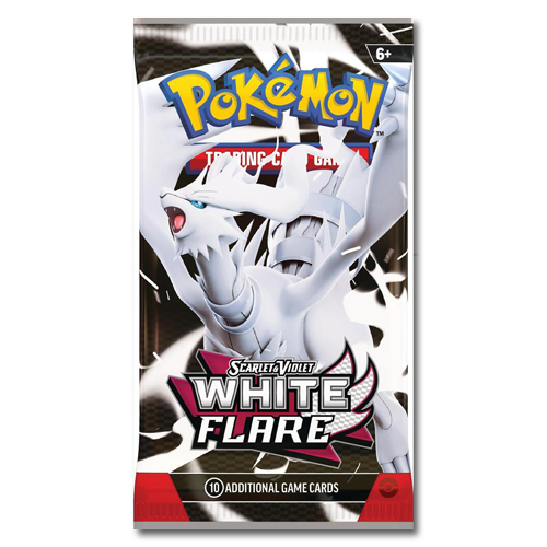 White Flare Booster Pack - SV: White Flare - JoWiGlitter Live Breaks