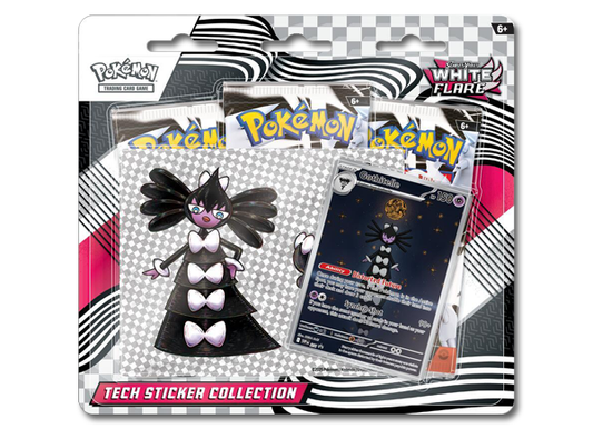 White Flare Tech Sticker Collection - SV: White Flare (WHT) - JoWiGlitter Live Breaks